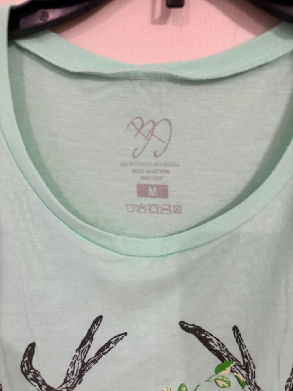 Barbara Dunkleman Mint Green Bohemian Tank Top - Picture 2 of 3